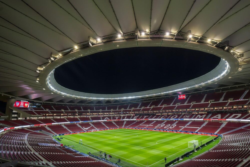 футбольные стадионы Испании, испанский футбол, Ла Лига, football stadiums in Spain, Spanish football, La Liga, футбольні стадіони Іспанії, іспанський футбол, Ла Ліга, Cívitas Metropolitano