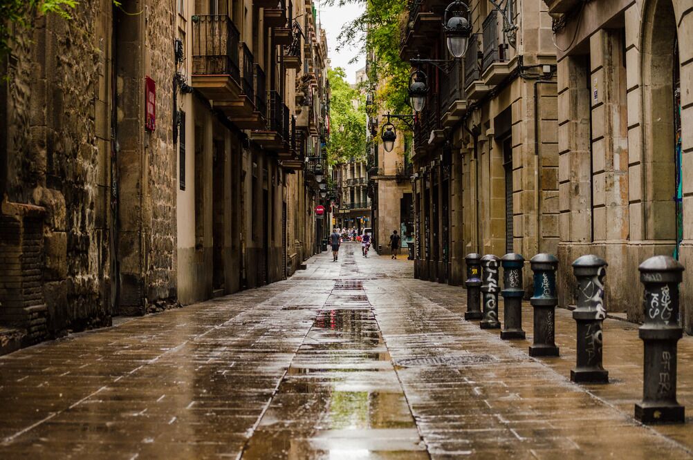 El raval Barcelona, район Эль Раваль Барселона, Quartier El Raval de Barcelone, El Raval district of Barcelona