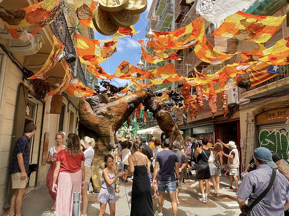 Festa Major de Gracia Barcelona