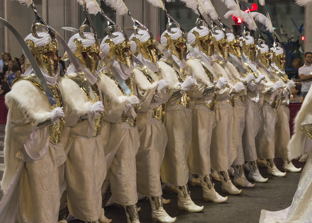 Gran desfile moros y cristianos Murcia, Fiestas de Moros y Cristianos de Murcia