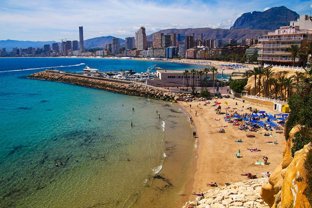 Playa Mal Pas Benidorm Alicante