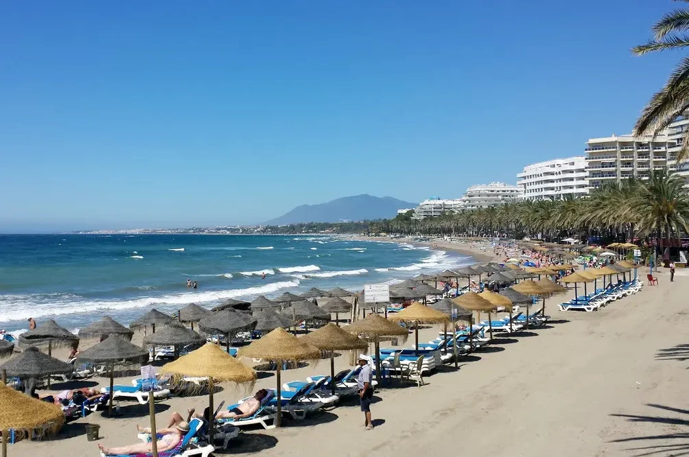 Playa de la Fontanilla Marbella Andalucía