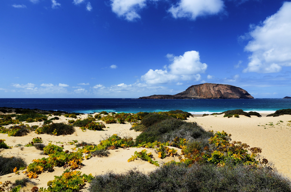 Playa de las Conchas La Graciosa Canary Islands