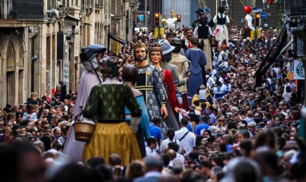 La Cavalcada de la Mercè, La Mercè 2024 Barcelona, Festa Major de Barcelona, парад гигантов La Mercè