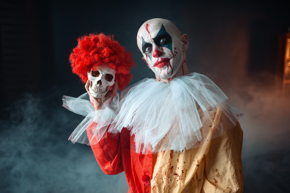 Mad bloody clown, Гелловін, Хэллоуин, Halloween