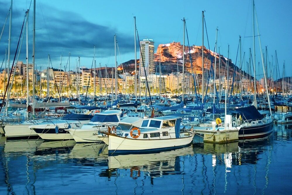 Порт Аліканте, Порт Аликанте, Port of Alicante, Puerto de Alicante, Port d'Alicante, Port w Alicante.