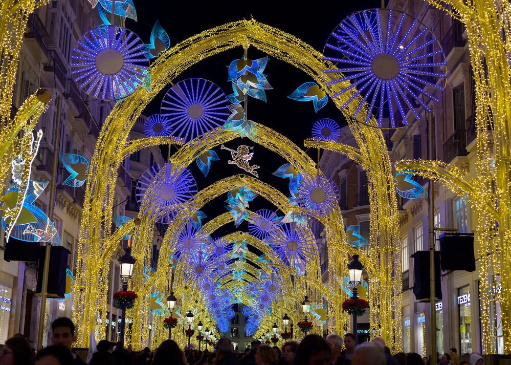 Calle Marqués de Larios, Calle Larios, Calle Larios luces de Navidad, Calle Larios Lumières de Noël, Calle Larios Christmas Lights, świąteczne oświetlenie Calle Larios, Калле Маркес де Ларіос, Калле Ларіос, Калле Ларіос, Калле Ларіос Різдвяні вогні, Калле Маркез де Лариос, Калле Лариос, Рождественские огни Калле Лариос