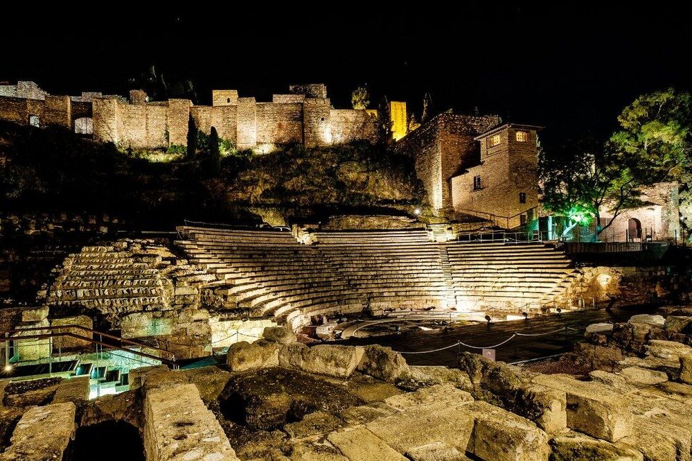 Римский театр Малага, Римський театр Малага, Roman Theatre of Málaga, Teatro Romano de Málaga, Théâtre Romain de Malaga, Römisches Theater Málaga, Rzymski teatr w Maladze.